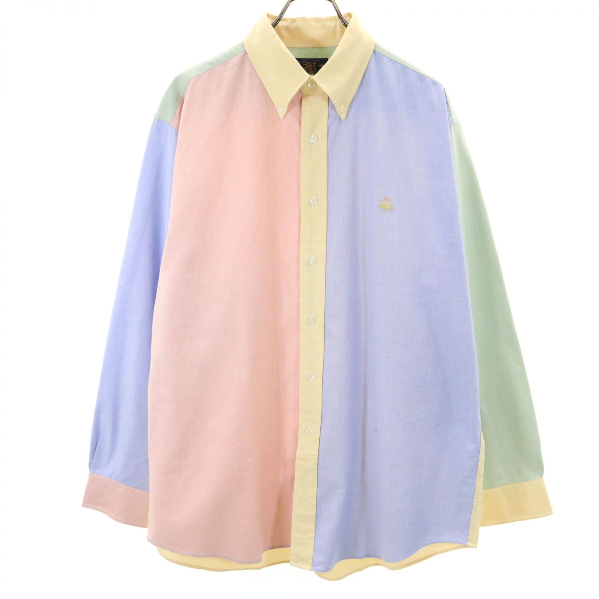 Brooks Brothers Long Sleeve Button Down Shirt Multi Size L