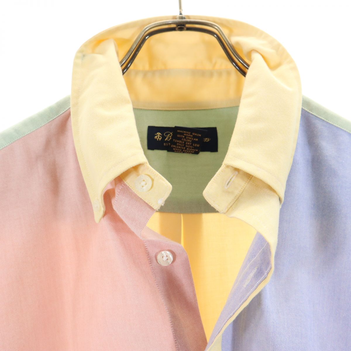 Brooks Brothers Long Sleeve Button Down Shirt Multi Size L