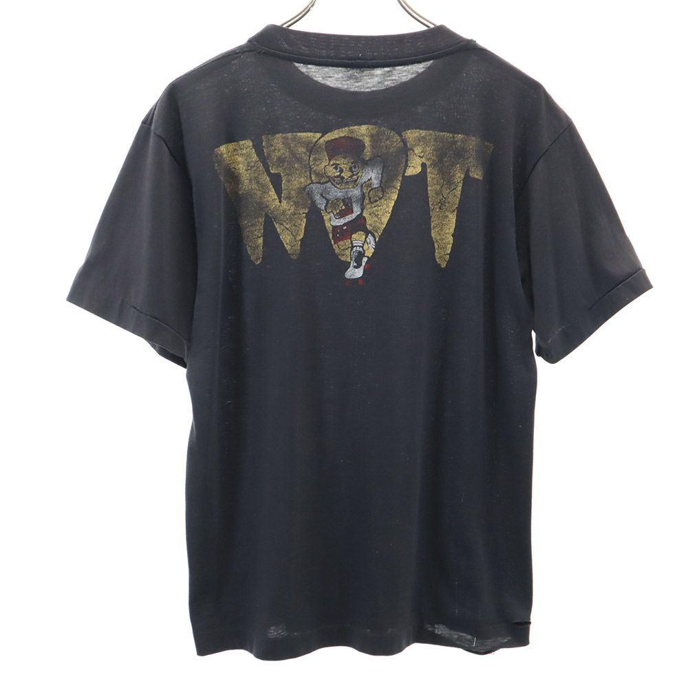 OLD 80s 90s Anthrax Band T-Shirt Black
