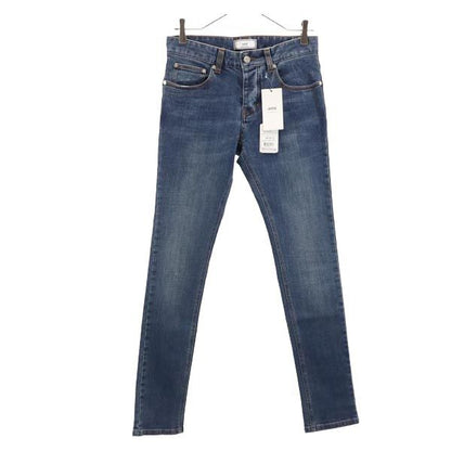 AMI Alexandre Mattiussi Straight Button Jeans Blue Size W26