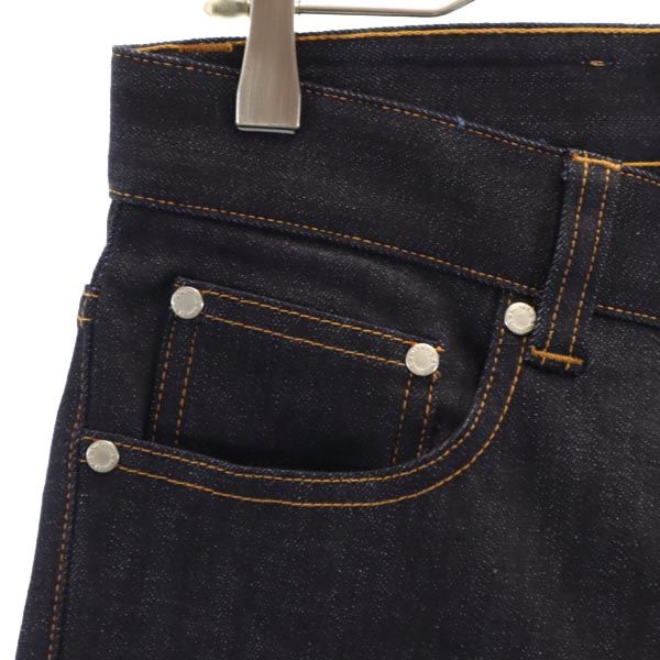 AMI Alexandre Mattiussi Slim Button Indigo Jeans Size W26