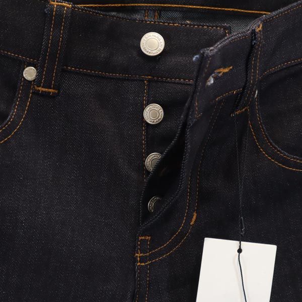 AMI Alexandre Mattiussi Slim Button Indigo Jeans Size W26