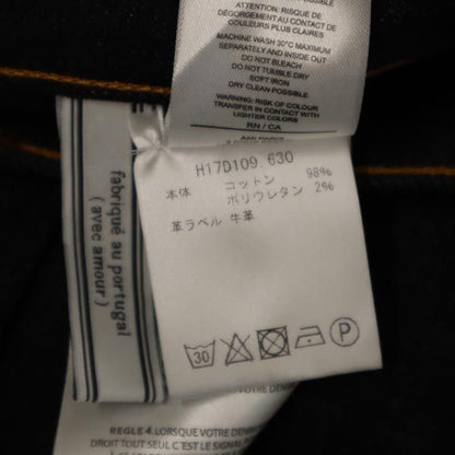 AMI Alexandre Mattiussi Slim Button Indigo Jeans Size W26