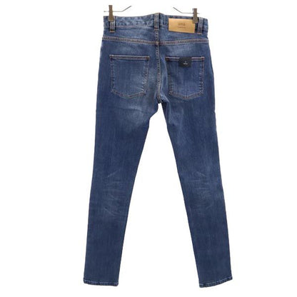 AMI Alexandre Mattiussi Slim Button Fly Jeans Blue Size W27