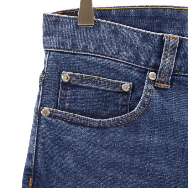 AMI Alexandre Mattiussi Slim Button Fly Jeans Blue Size W27