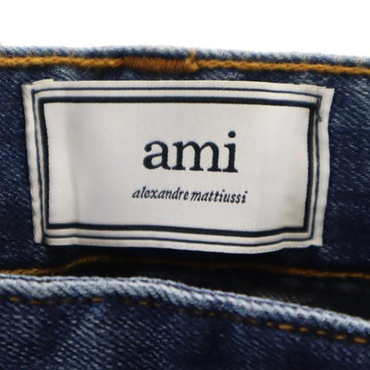 AMI Alexandre Mattiussi Slim Button Fly Jeans Blue Size W27