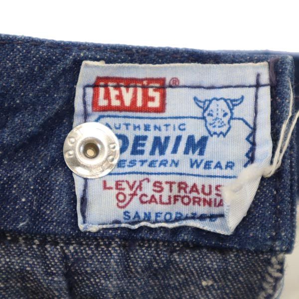 Levi's Straight Denim Jeans Blue
