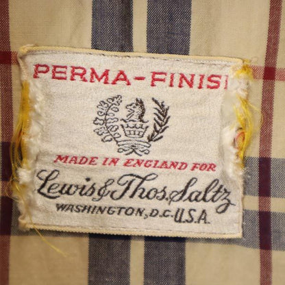 PERMA FINISH Vintage Made in England Coat Beige Size L