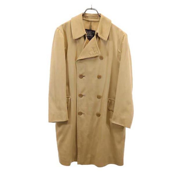 Burberrys 70s 80s Vintage Trench Coat Beige