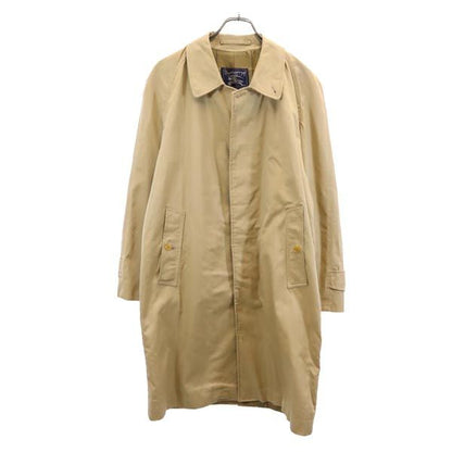 Burberrys 70s 80s Vintage Balmacaan Coat Beige
