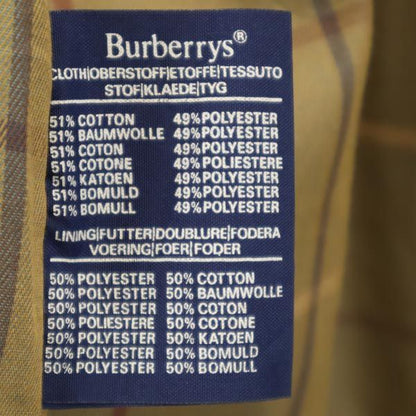 Burberrys 70s 80s Vintage Balmacaan Coat Beige