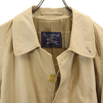 Burberrys 70s 80s Vintage Balmacaan Coat Beige