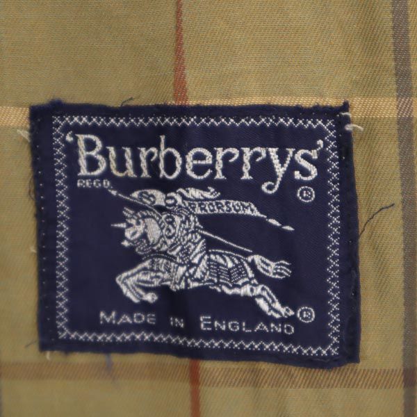 Burberrys 70s 80s Vintage Balmacaan Coat Beige