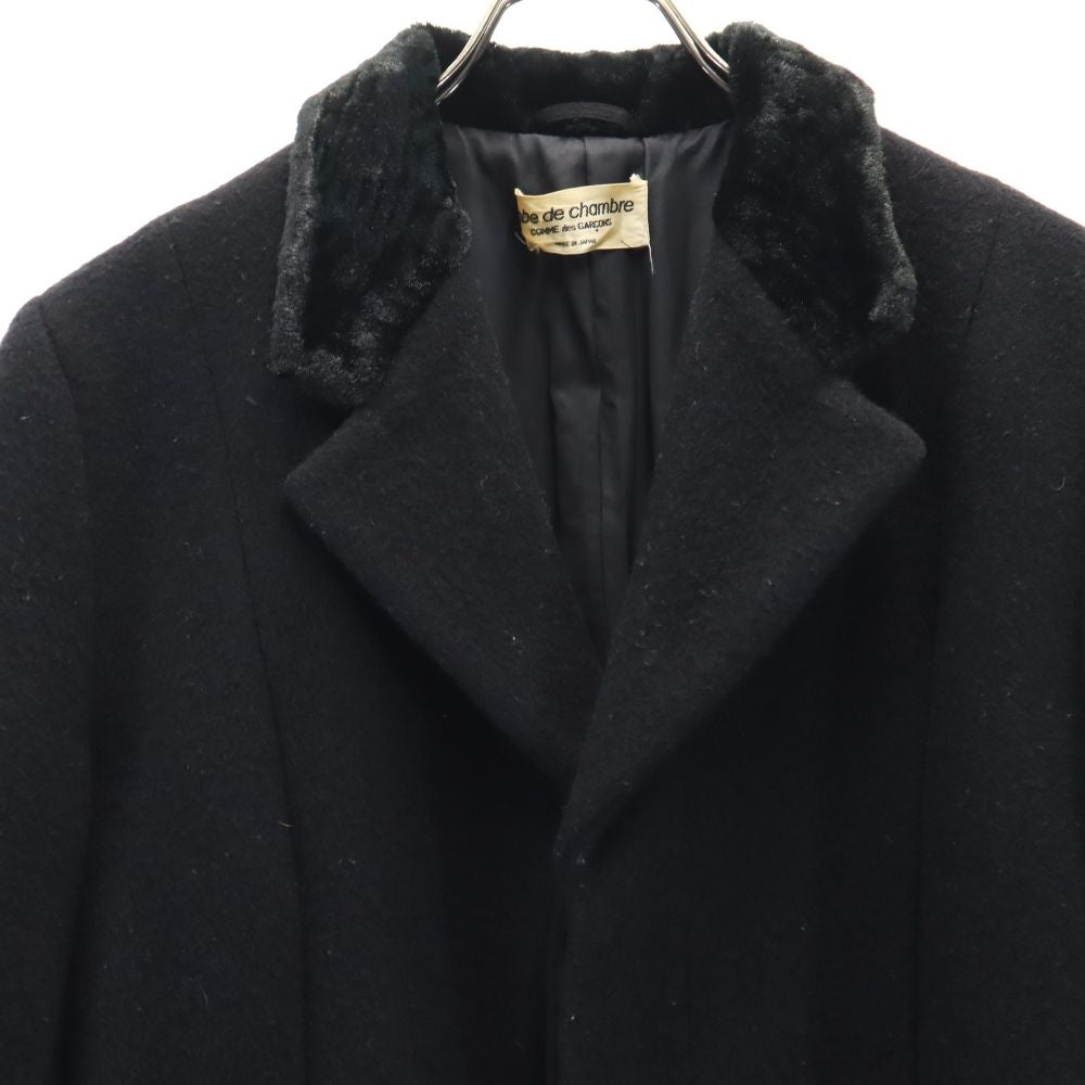 robe de chambre COMME des Coat Black