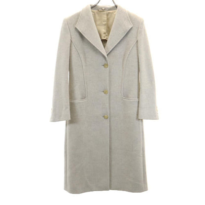 MARTIN MARGIELA Italian Long Sleeve Wool Coat Beige Size 42
