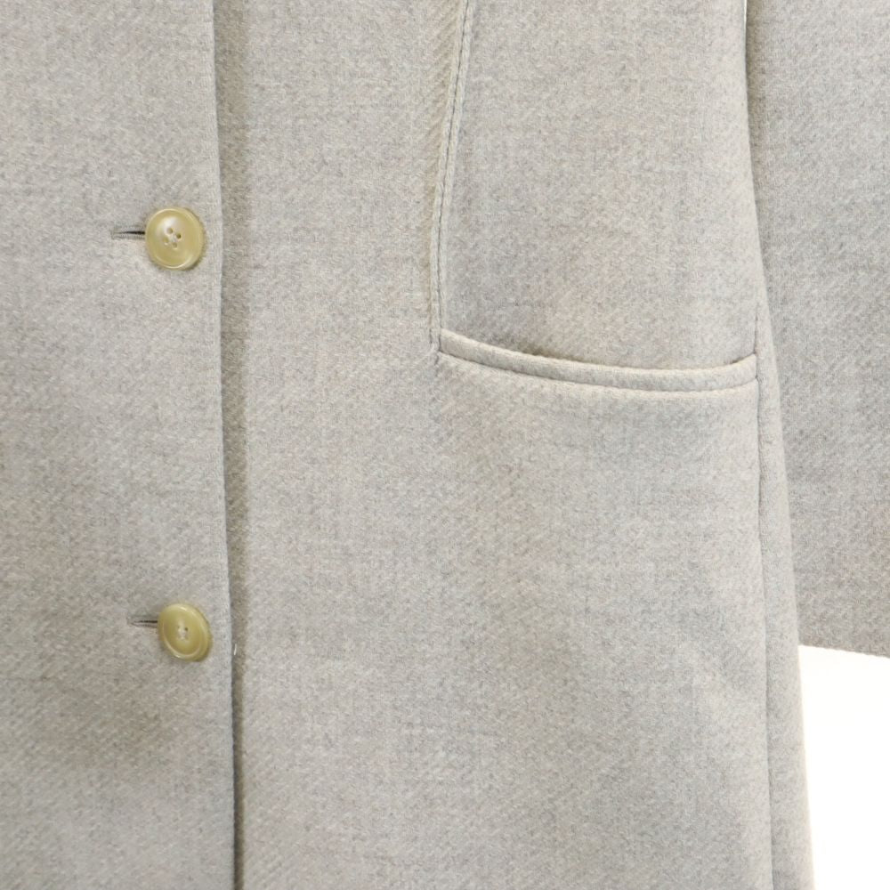 MARTIN MARGIELA Italian Long Sleeve Wool Coat Beige Size 42