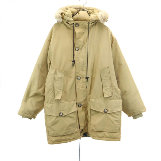 WOOLRICH 80s USA Vintage Down Coat Beige Size M