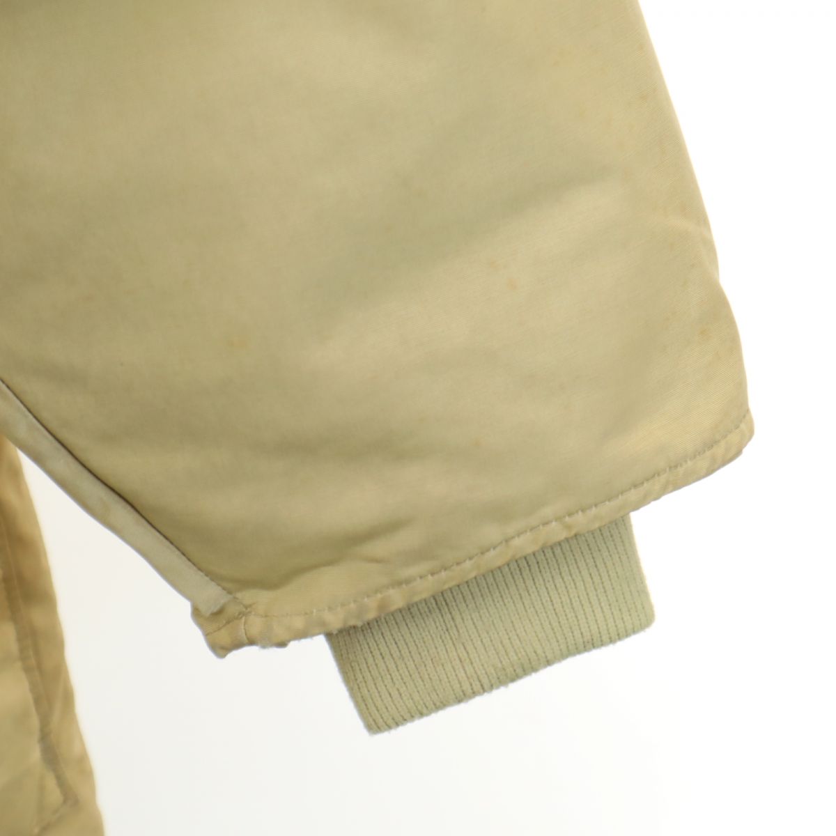 WOOLRICH 80s USA Vintage Down Coat Beige Size M