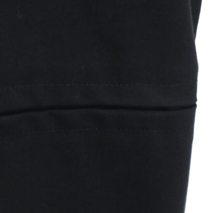 GUCCI Italian Long Sleeve Half-Zip Wool Dress Black Size 42
