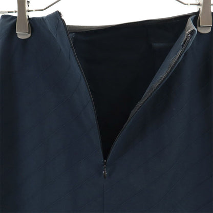 CHANEL French Midi Skirt Blue Size 36