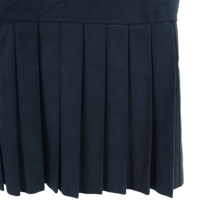 CHANEL French Midi Skirt Blue Size 36