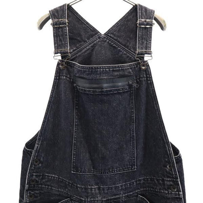ESSAY Black Denim Overalls Size OS