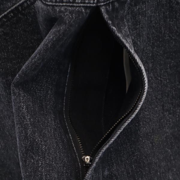 ESSAY Black Denim Overalls Size OS