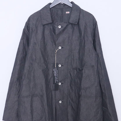 KLASICA 25SS Long Coverall Jacket Gray Denim Size 2