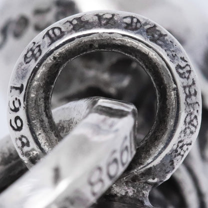 CHROME HEARTS Foti Skeeter Dog Silver Pendant Size F