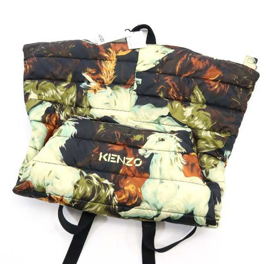KENZO FW21 Kenzomania All-Over Pattern Backpack Multi