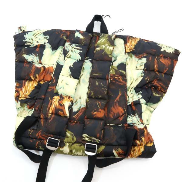 KENZO FW21 Kenzomania All-Over Pattern Backpack Multi