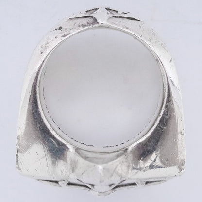 CHROME HEARTS Large Star Ring Silver Size ONE SIZE