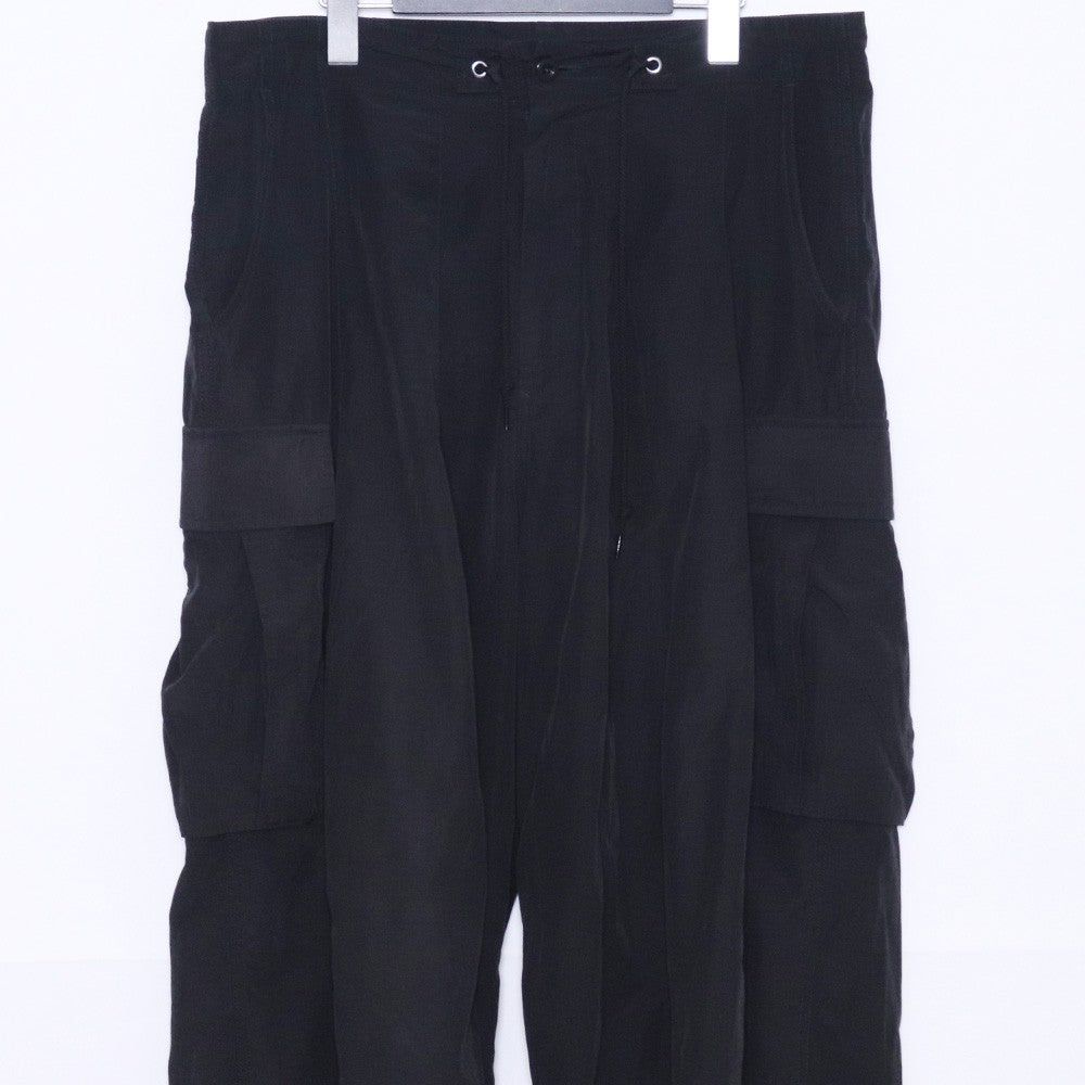 SUS-SOUS 25SS Travelight M-51 Wide Cargo Pants Black Size 5