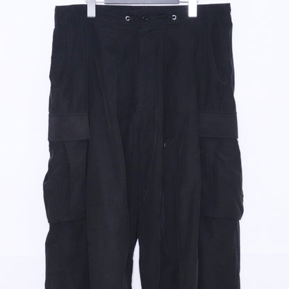 SUS-SOUS 25SS Travelight M-51 Wide Cargo Pants Black Size 5