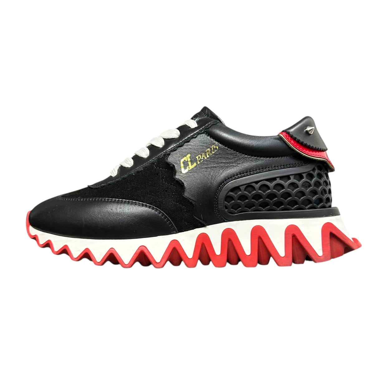LOUBISHARK FLAT x Christian Louboutin Loubishark Platform Sneakers Size 35