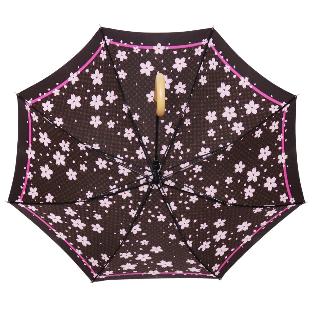 LOUIS VUITTON Murakami Cherry Blossom Umbrella Brown Size F