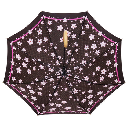 LOUIS VUITTON Murakami Cherry Blossom Umbrella Brown Size F