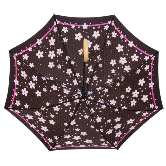 LOUIS VUITTON Murakami Cherry Blossom Umbrella Brown Size F