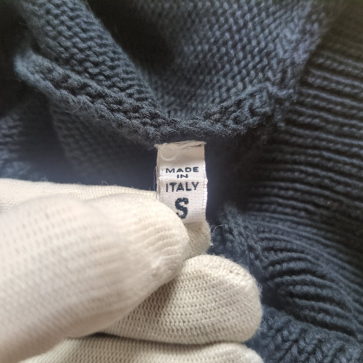 Maison Martin Margiela Mesh Knit Cardigan Black Size S