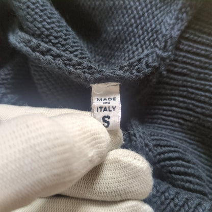 Maison Martin Margiela Mesh Knit Cardigan Black Size S