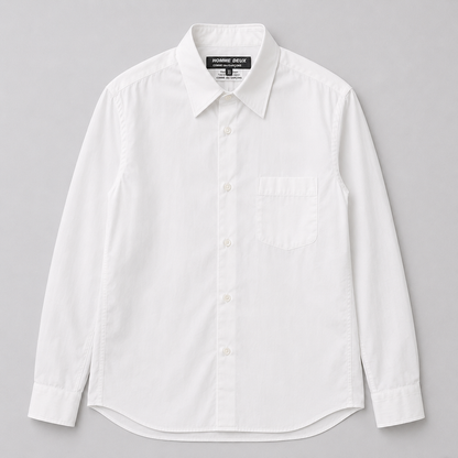 COMME des GARCONS HOMME DEUX 2020 Broadcloth Shirt Size XS