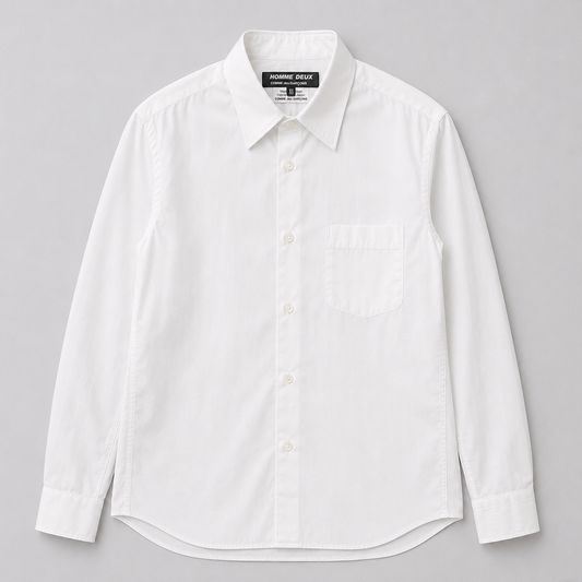 COMME des GARCONS HOMME DEUX 2020 Broadcloth Shirt Size XS