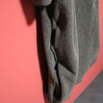 Y's 00s Asymmetric Sleeve Inside-Out Wool Coat Brown Size 3