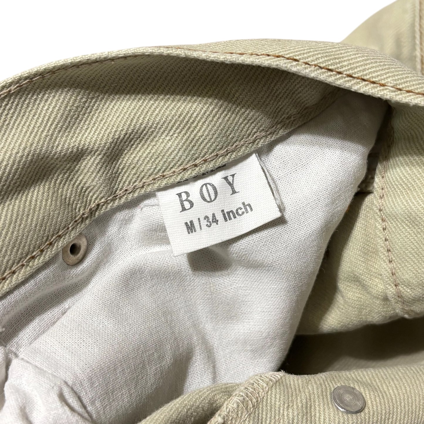 HOME BOY 90s Cotton Twill Workwear Shorts Size 34INCH