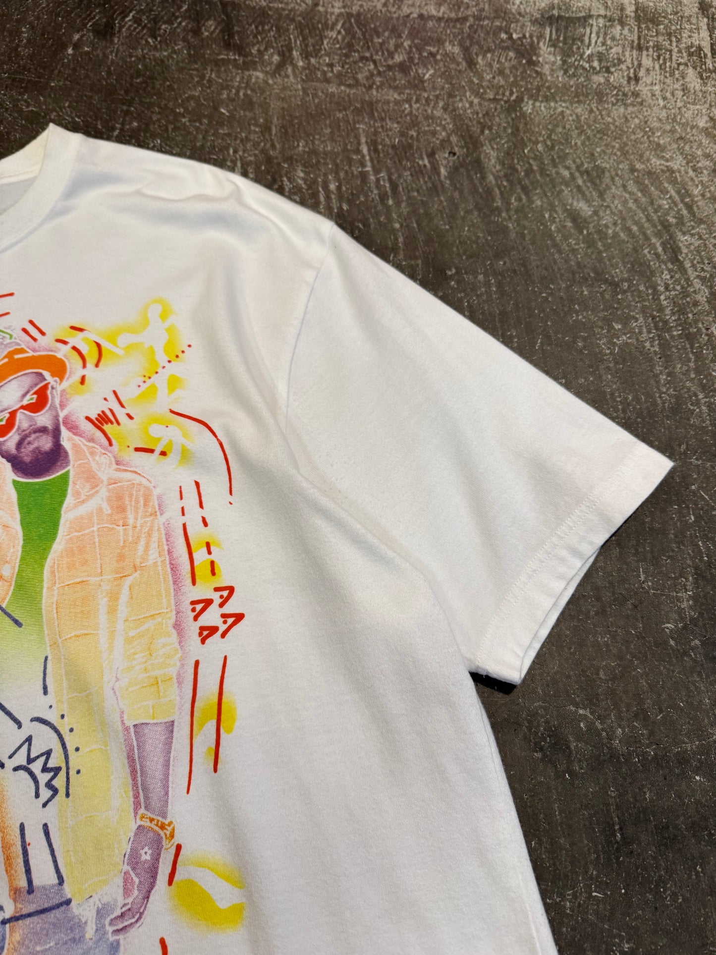 Swagger White Cotton T-Shirt Size XXL