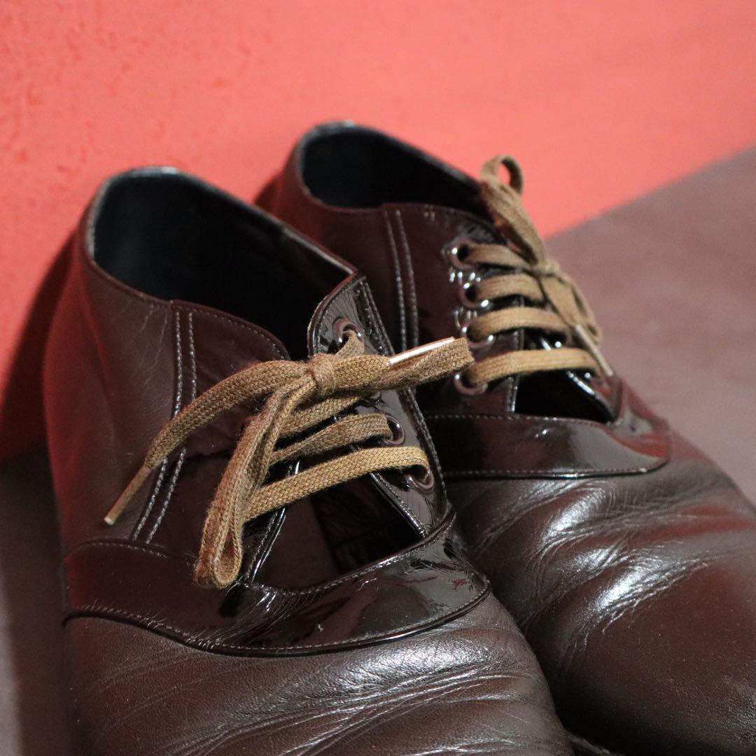 Yohji Yamamoto Y's 80s Nylon Panel No Tongue Boots Size LL