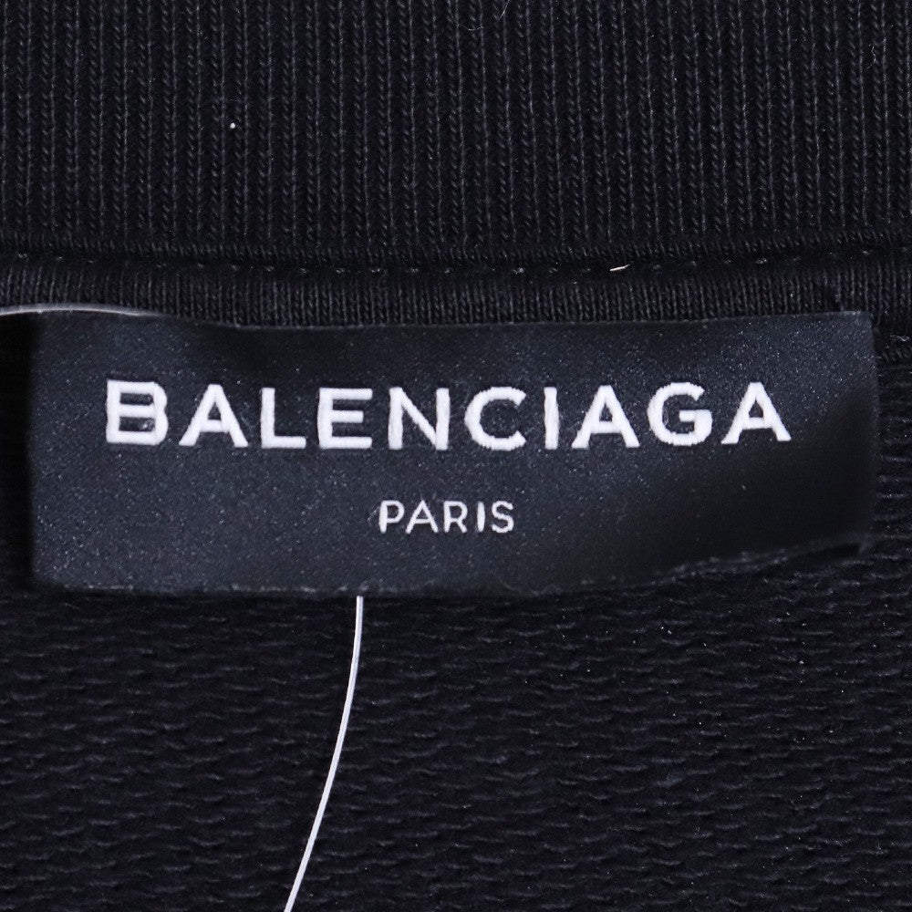 BALENCIAGA 17AW Homme Oversized Sweatshirt Black Size M
