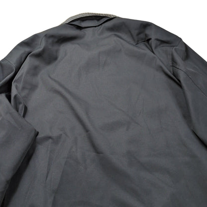 Yves Saint Laurent YSL Logo Zip Up Blouson Black Size 105