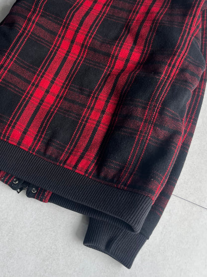 Sophnet. Multi Wool Blend Check Jacket Size S