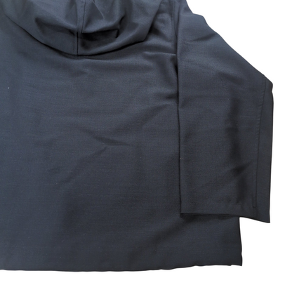 Y's Summer Wool Gabardine Smock Hoodie